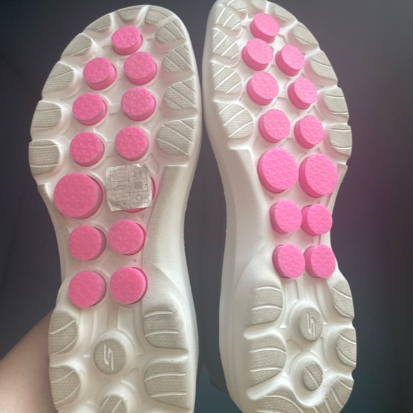 Excellent condition Skechers black slip on stretch sneakers size 8 - Picture 11 of 12